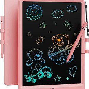 Bravokids Toys for 3-6 Years Old Girls Boys, LCD Writing Tablet 10 Inch Doodle
